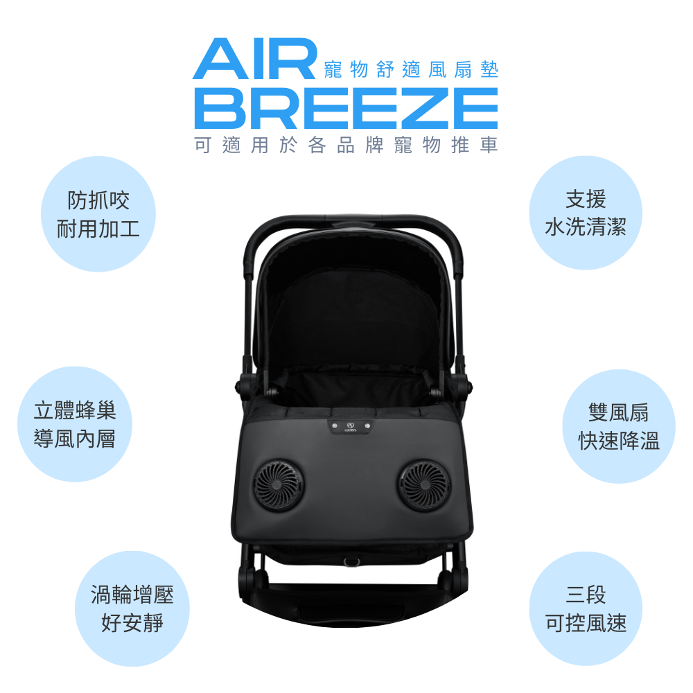 Air Breeze Pet Circulation Fan Pad